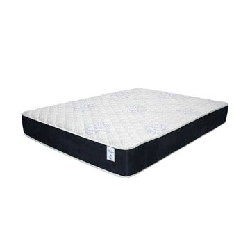 SilverRest Amelia Firm Full Size Mattress - White/Blue
