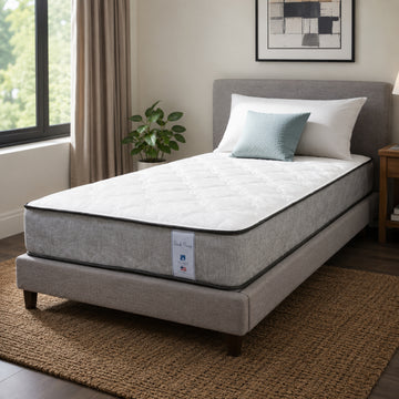 SilverRest Backsaver Full Mattress - White/Gray