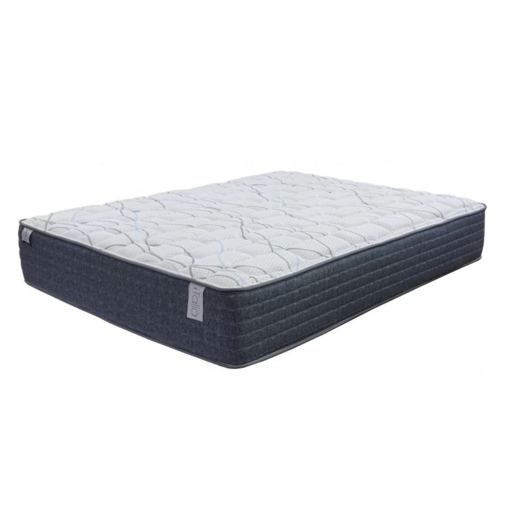 Comfort Bedding Italia 1 Firm Mattress - Black/White