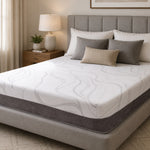 SilverRest Luna Waterfall Mattress - White/Gray