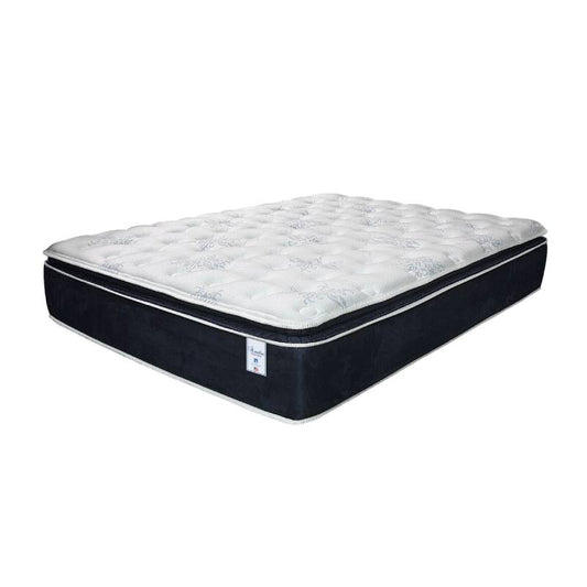 SilverRest Amelia 12" Pillow Top Mattress - White/Navy
