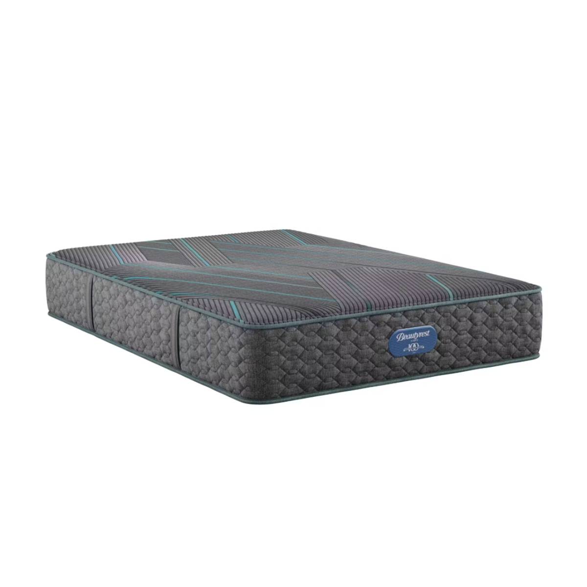 Beautyrest Level Two 12" Hybrid Medium Firm Mattress -  Blue/Gray