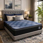 Spring Air Florence Plush Euro Top Mattress - Blue