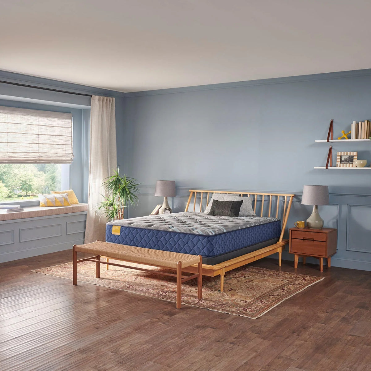 Colchón Sealy Featherton Spring Tight Top firme tamaño queen