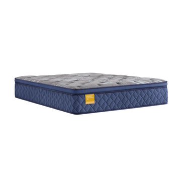 Funda de almohada Sealy Featherton Euro Pillow Top suave, tamaño Queen