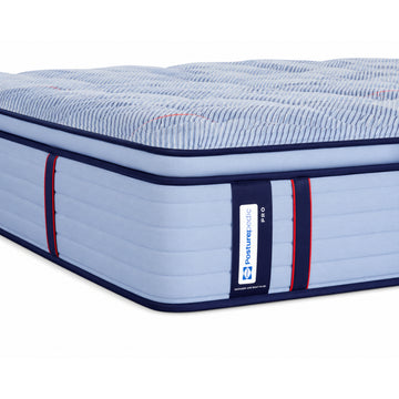 Sealy Posturepedic Pro Reno 15" Medium Euro Pillow Top Mattress - Blue
