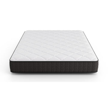 Diamond Mattress 6" Gabriella Plush Foam Mattress - White/Black