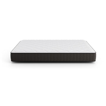 Diamond Mattress 6" Gabriella Plush Foam Mattress - White/Black