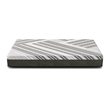 Diamond Mattress Siesta 10" Foam Cooling Medium Mattress - Gray
