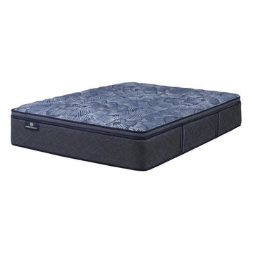 Serta Perfect Sleeper Cobalt Calm 14.5" Medium Pillow Top Mattress - Blue/Gray