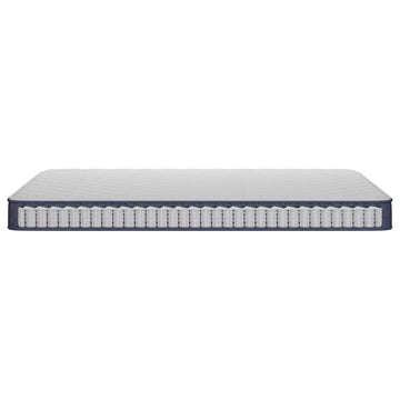 Serta Perfect Day 7" Firm Queen Mattress in Box - White/Blue