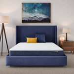 Serta Perfect Day 7" Firm Queen Mattress in Box - White/Blue