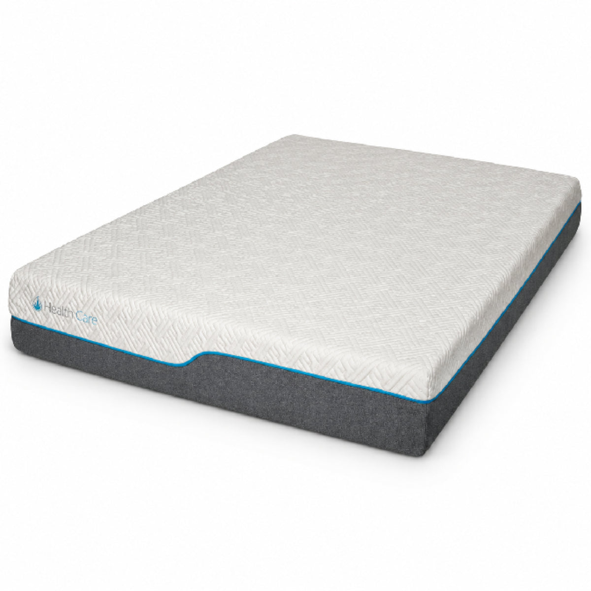 Comfort Bedding Aspen Memory Cooling Queen Size Mattress - Gray/White