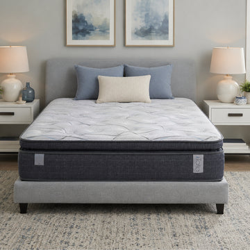Comfort Bedding Italia 3 12" Firm Mattress - Black/White
