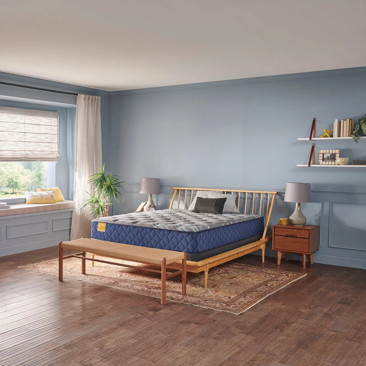 Colchón Sealy Featherton Spring Tight Top firme tamaño California King