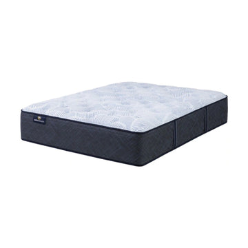 Colchón Serta Perfect Sleeper Lagoon Nights Plush California King, azul/blanco