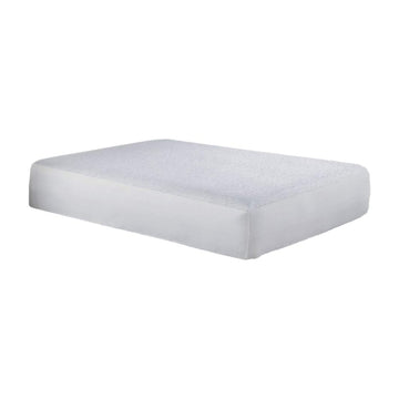 PureCare StainGuard Cotton Terry Waterproof California King Size Mattress Protector - White