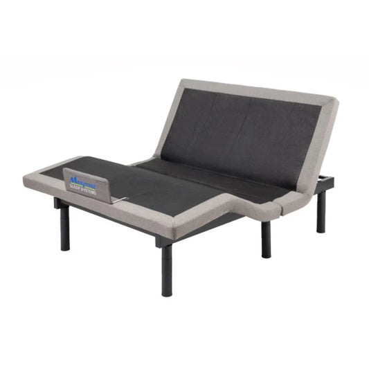 Innova Rejuvenate Massage Eastern Queen Size Adjustable Base - Gray