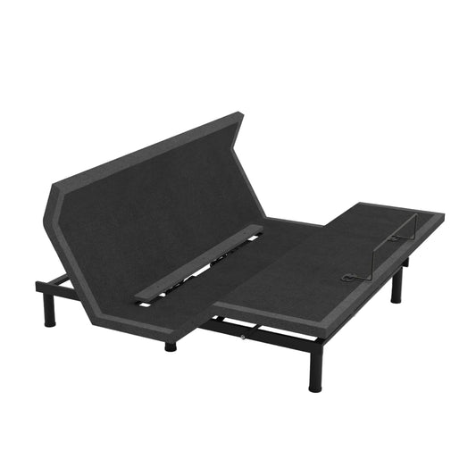 Aquarius 400 Massage Plus Adjustable Base by Logic Data- Black