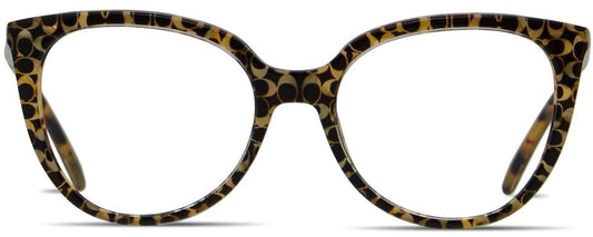 Coach HC6125551953 Women's Square Eyeglasses-Tortoise - Curacao