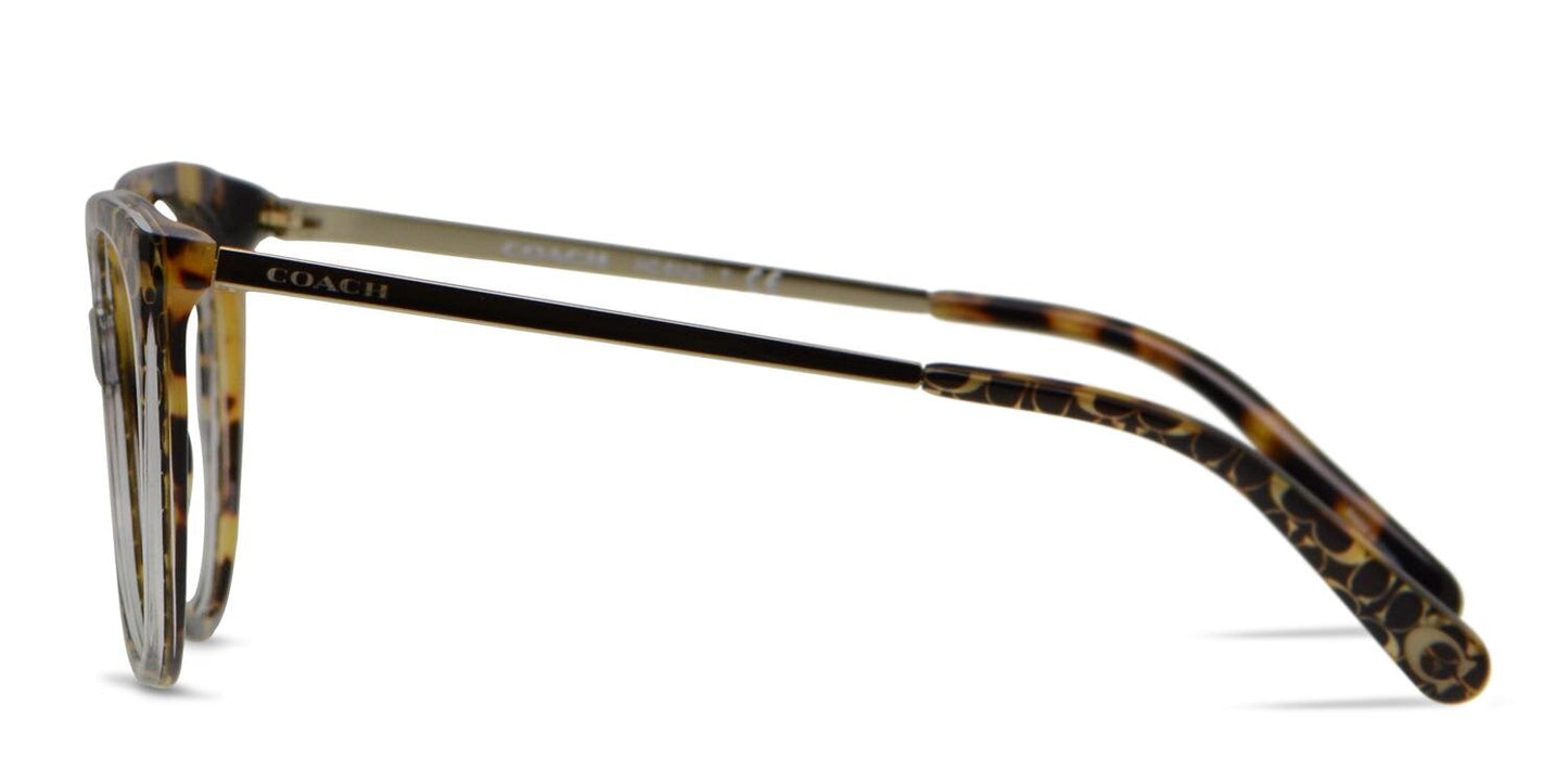 Coach HC6125551953 Women's Square Eyeglasses-Tortoise - Curacao