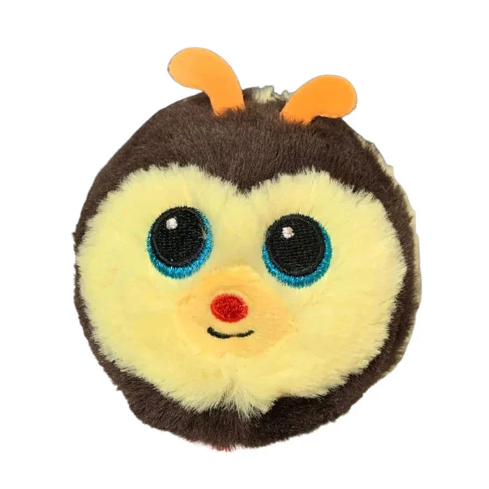 Ty Beanie Bouncers 4" Buzzy Bee Plush Toy - Yellow/Black