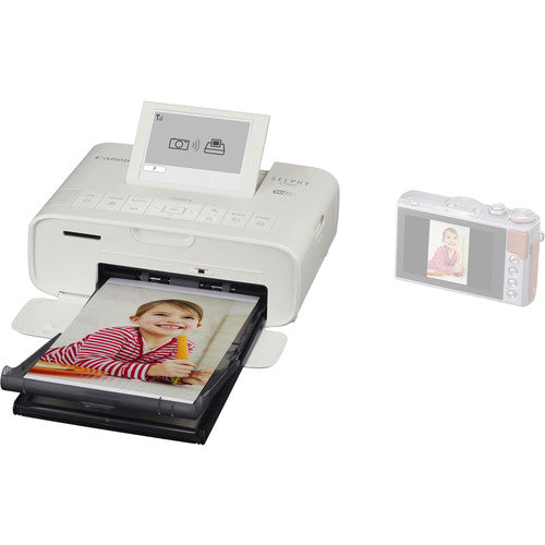 Canon SELPHY CP1300 Compact Photo Printer (White)