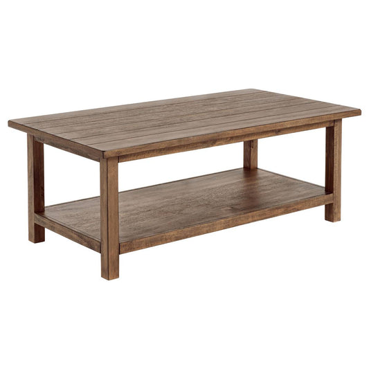 Payne 47.25" Coffee Table with Shelf by Coaster
