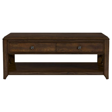 Toledo 48" Lift-Top Coffee Table by Picket House Furnishings - Brown