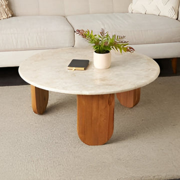 15" Coffee Table by Decor Mache - Brown