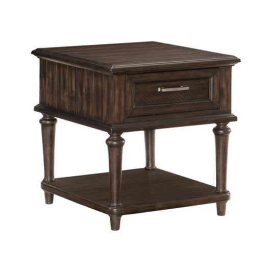 Mesa auxiliar Cardano de 24" con cajón de Homelegance