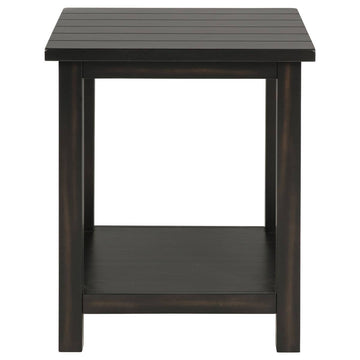 Payne 20" End Table with Shelf by Coaster Furniture - Black