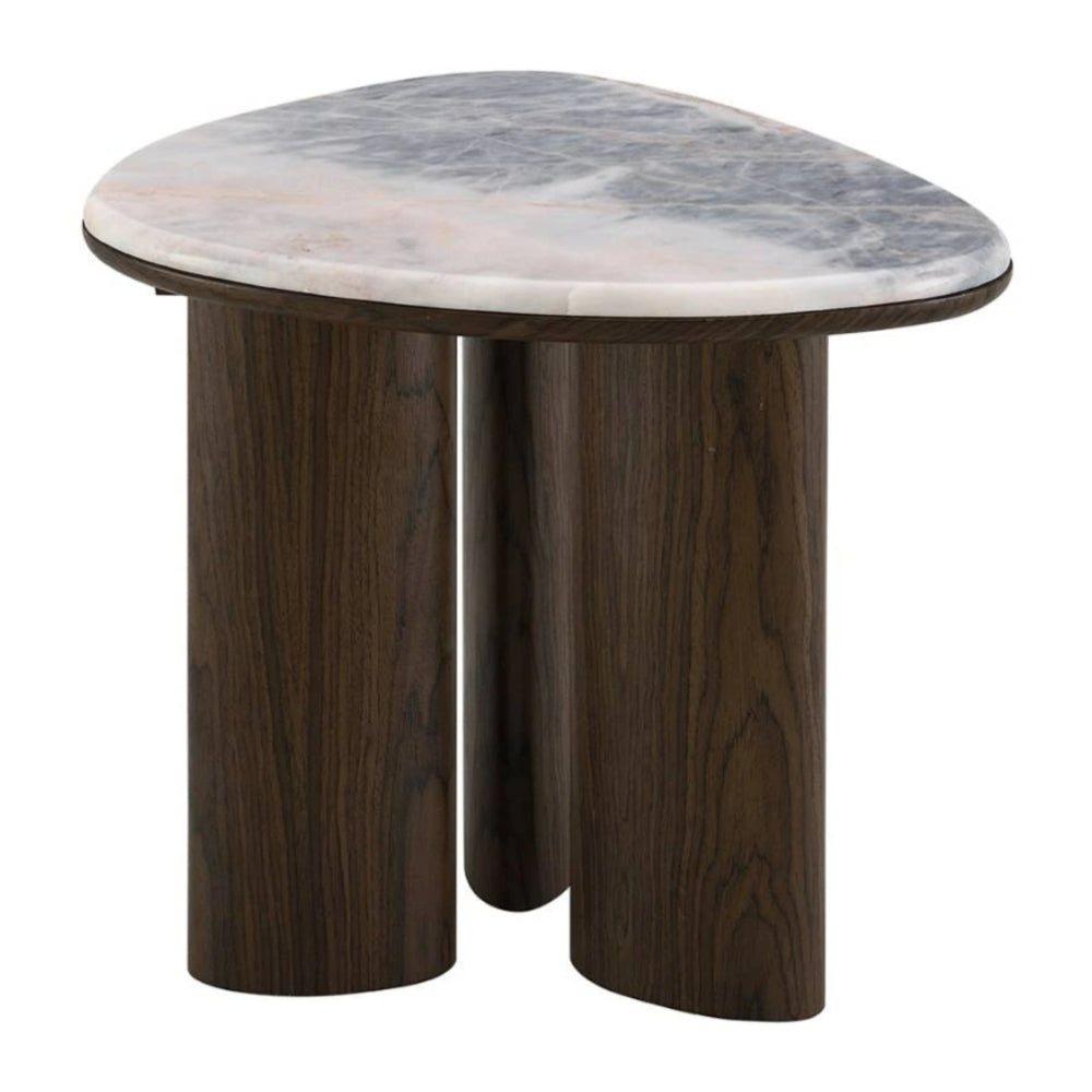 Hanale End Table by Acme Furniture - Brown
