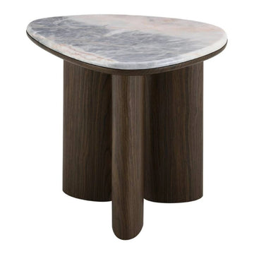 Hanale End Table by Acme Furniture - Brown