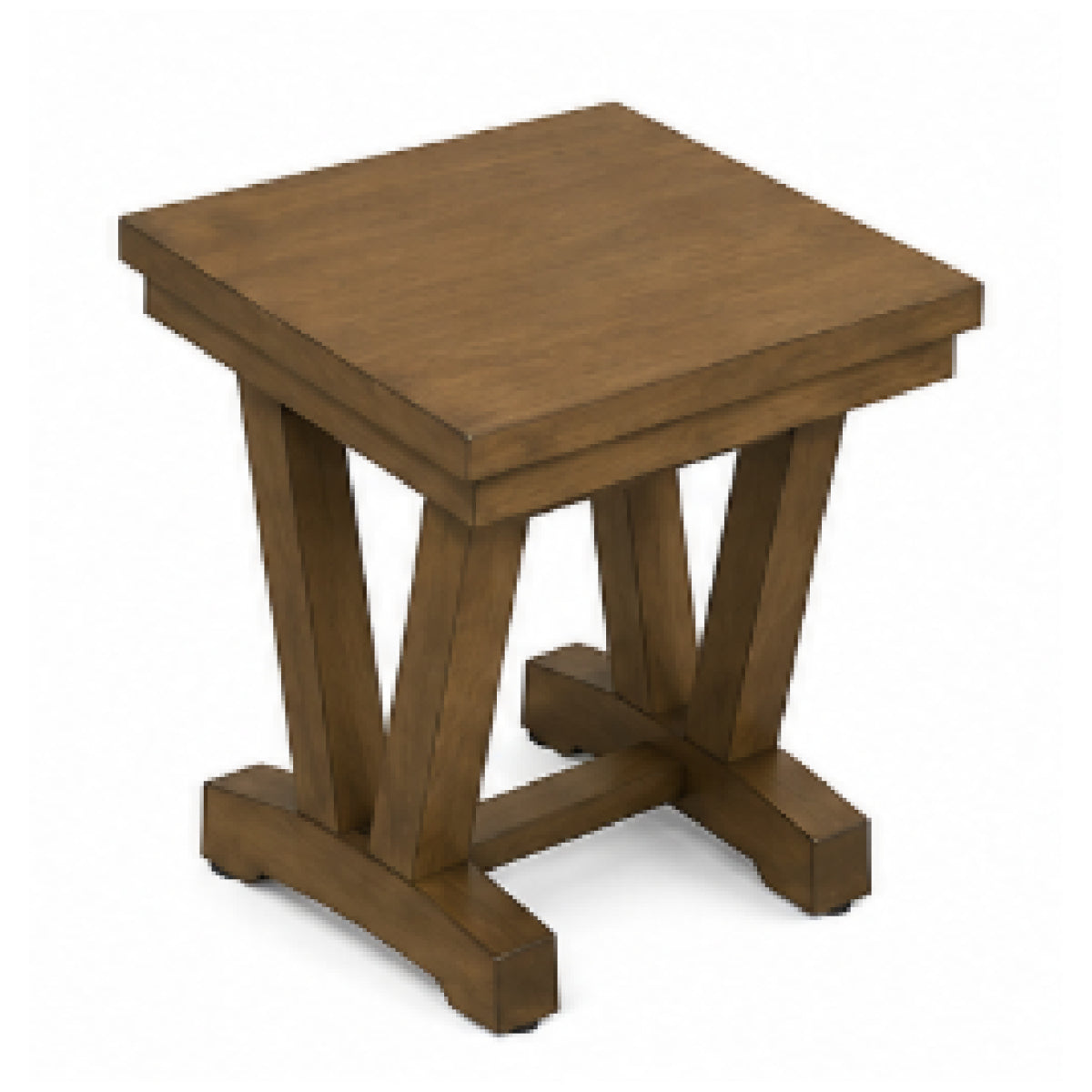 Calgary End Table by Best Home - Brown