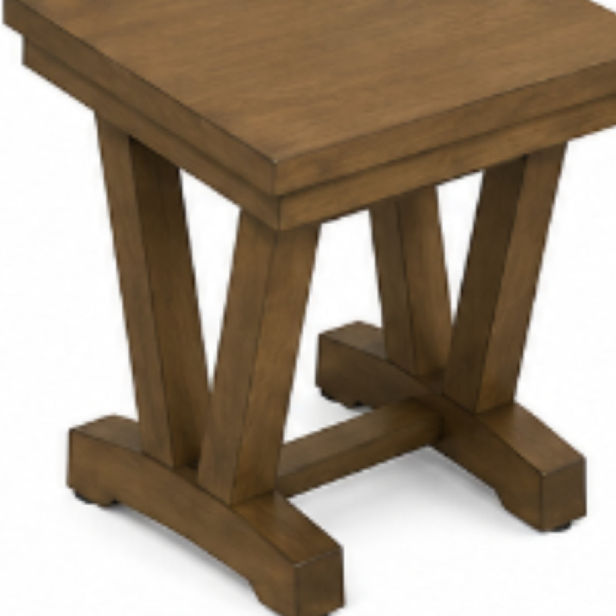 Calgary End Table by Best Home - Brown