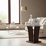 Manhattan 16" End Table by Furniture of America - Brown