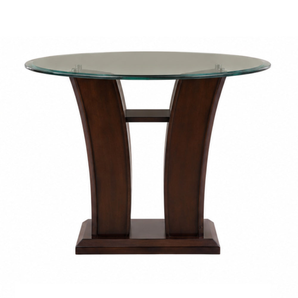 Manhattan 16" End Table by Furniture of America - Brown