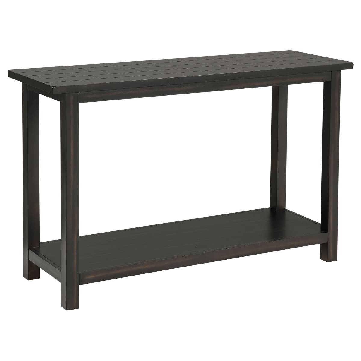 Payne 47.25" Console Table with Shelf by Coaster - Black