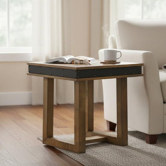 Toronto End Table by Best Home - Brown
