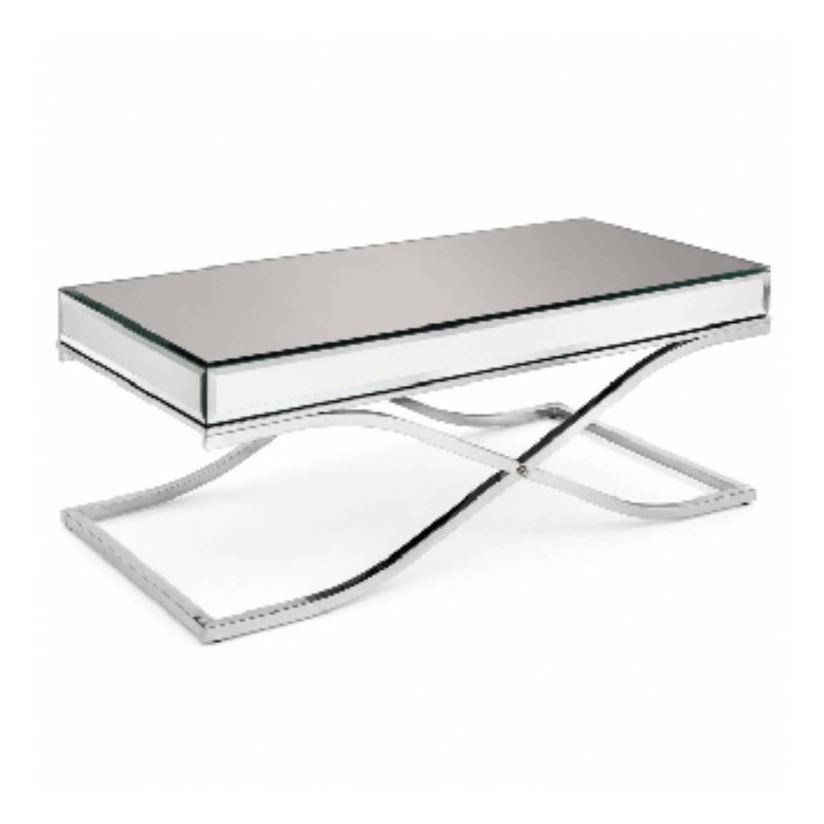 Sundance Coffee Table by Furniture of America - Silver