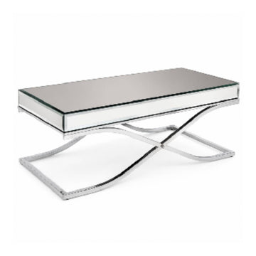 Mesa de centro Sundance de Furniture of America, color plata