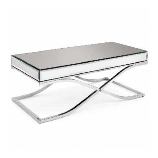 Mesa de centro Sundance de Furniture of America, color plata