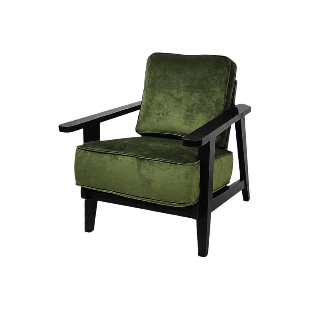 Sebago 20" Metro Armchair by Primitive Collections - Green