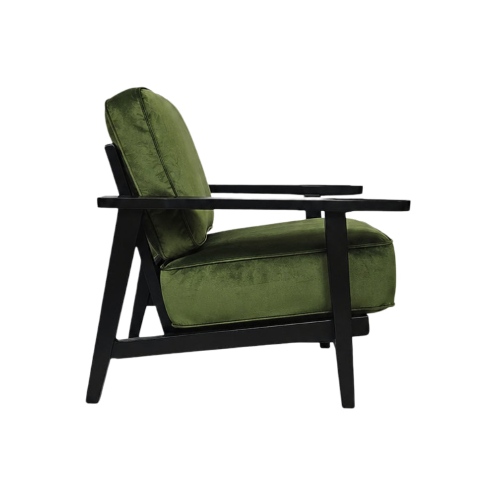 Sebago 20" Metro Armchair by Primitive Collections - Green