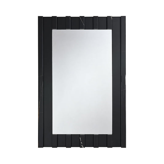 Drisana 47" x 32" Rectangular Accent Mirror by Acme Furniture - Black