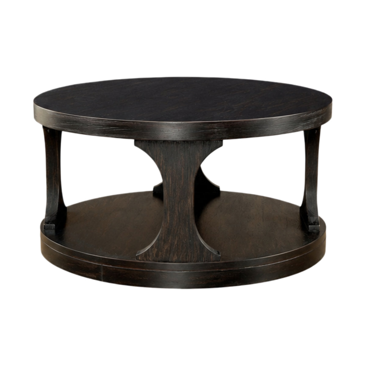 Mesa de centro Carrie de 18" con estante abierto de Furniture of America