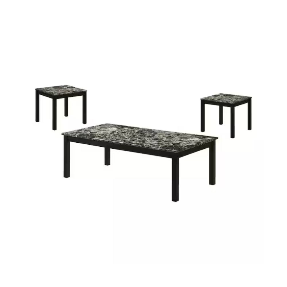 Findlay (3-Piece) Coffee and End Table by Furniture of America - Black