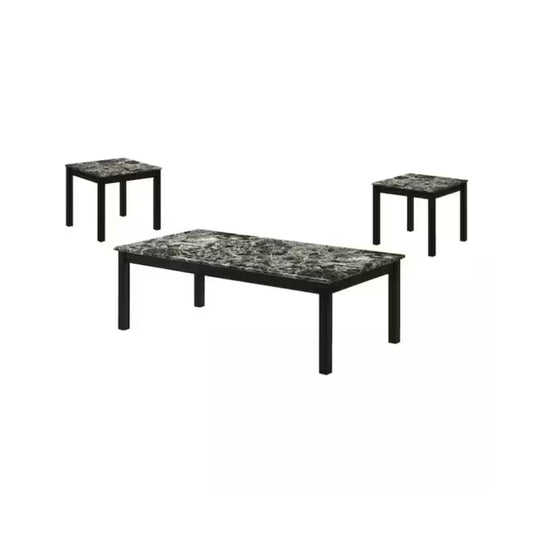 Findlay (3-Piece) Coffee and End Table by Furniture of America - Black
