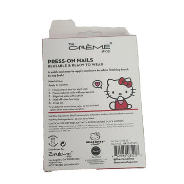 The CrÃ¨me Shop X Hello Kitty Press-on Nails